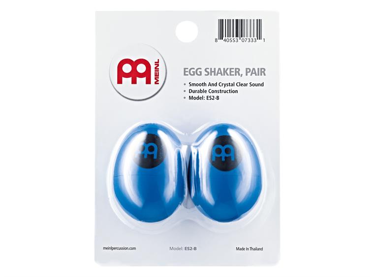 Meinl ES-2-B Plastikk Egg Shaker par Blue (2stk.) (B)